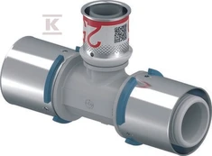 Uponor S-PRESS PLUS TRÓJNIK Raudonas PPSU 40-25-40