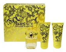 Versace Geltonas DIAMOND CASE 3 pcs