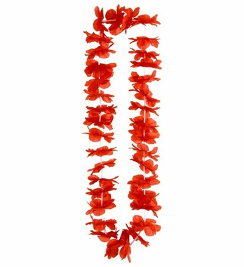 RED HAWAIIAN LEI