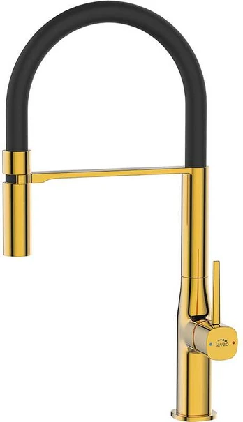 Virtuvinis maišytuvas Laveo Pola, Gold/Juodas