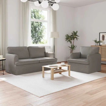 Sofa 2 pcs Taupe 162 x 80 x 85 cm audinys