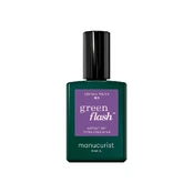 MANUCURIST_Green Flash Led Gel Nail Lacquer Iris nagų lakas 15 ml kaina