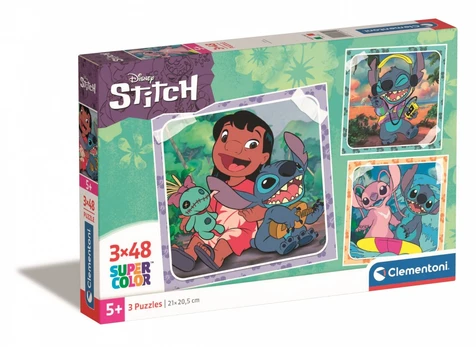 Puzzles 3x48 elements Stitch