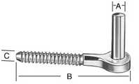 Kronšteins durvīm/eņģēm Hinge Holder, 11 cm