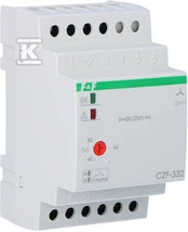 F&F CZF-332 CZUJ.ZAN.FAZ 3X400V 10A 3M DWUST