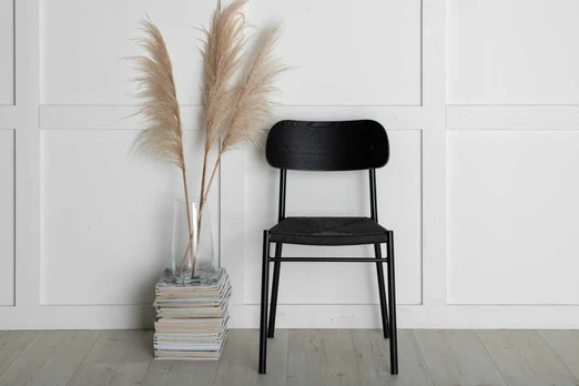 Venture Design Valgomasis kėdė, Polly, 52x45x81 cm, Juoda