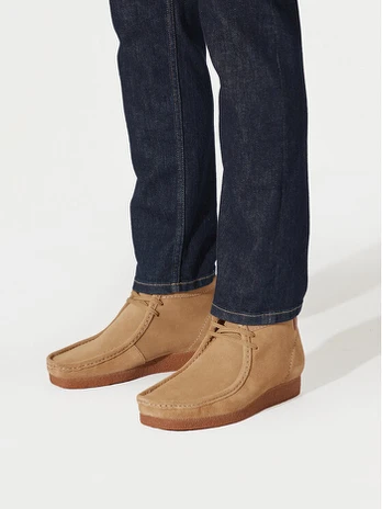 Clarks Auliniai batai Shacre Boot 26159438 Smėlio