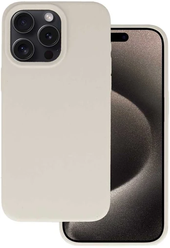 Topt Silikoninis Lite dėklas skirtas Apple iPhone 16 Pro Max titanium