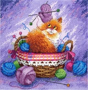 Cat in balls of thread SNV-749 kaina