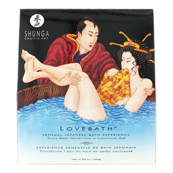 Shunga Bath Experience Shunga - Lovebath Ocean Temptations vonios druska 650 g.