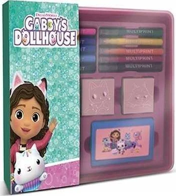 Multiprint MULTIPRINT CAT HOUSE GABI STAMP BOX