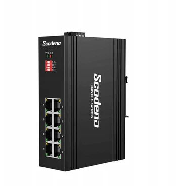 Avocent Scodeno Xptn-9000-65-8tx switch, Din, 8xfe