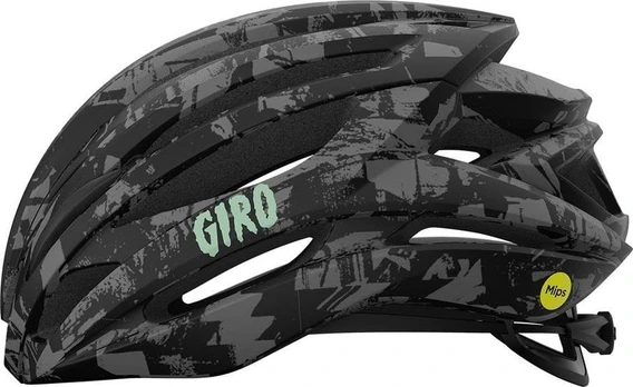 Dviratininkų šalmas vyrams GIRO Syntax 7141735, juodas/pilkas, S