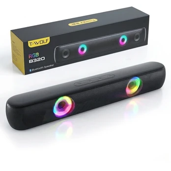 Belaidė kolonėlė su RGB apšvietimu ir Bluetooth BT320