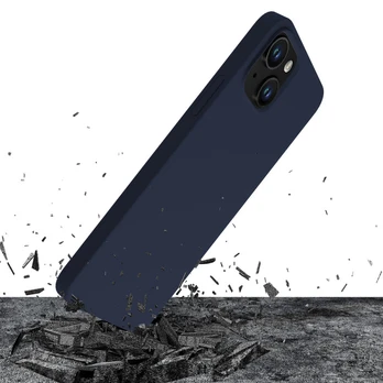 3MK Apple iPhone 15 Plus - 3mk Silikoninis dėklas Dark Navy