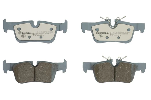 Stabdžių trinkelių rinkinys, diskinis stabdys BREMBO P 06 094E