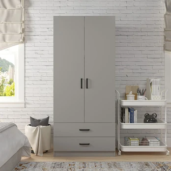 Spinta, „Hanah Home“, pilka, 80 x 182 x 47