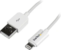 Laidas StarTech, USB/Apple Lightning, 3 m, balta kaina
