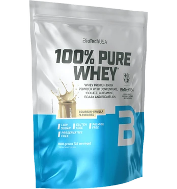 BioTech 100% Pure Whey, Bourbon Vanilla, 900 g