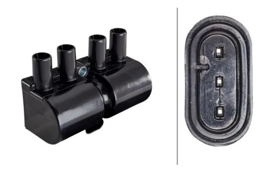 HELLA 5DA358 057-031 Ignition coil