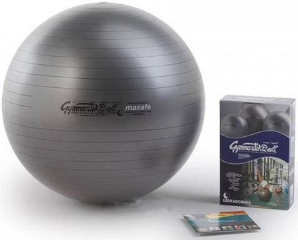 Gimnastikos Kamuolys Original Pezzi Maxafe 65 cm, Juodas
