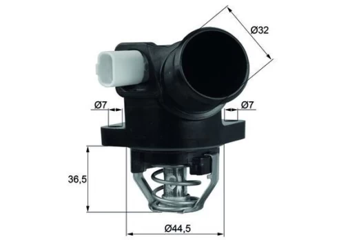 Termostatas, aušinimo skystis MAHLE TM 32 103