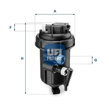 Kuro filtras UFI 55.108.00