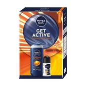 NIVEA MEN GET ACTIVE vyrų kosmetikos rinkinys kaina