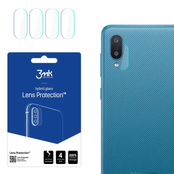 Apsauginis stikliukas kamerai 3MK Samsung Galaxy M02 4 vnt.