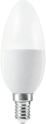 4,9W LED lemputė SMART+ WiFi Candle Tunable Baltas 40, E14, 2700…6500K