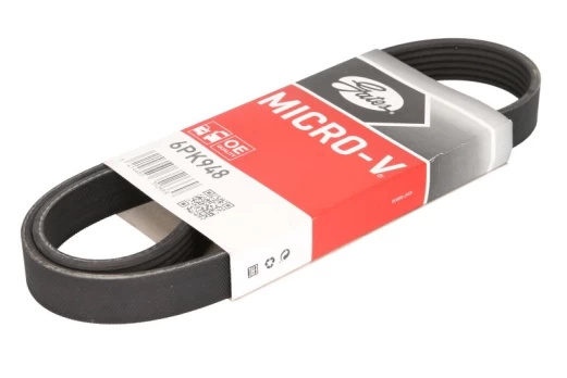 V formos rumbuoti diržai GATES 6PK948