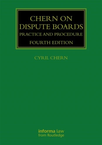 Chern on Dispute Boards