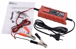 Akumuliatoriaus įkroviklis Compass, 6 - 12 V, 1 A kaina