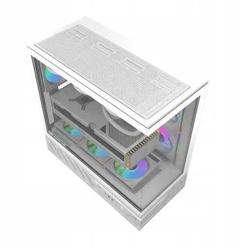 DarkFlash DS950 computer case (white) + 6 fans