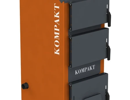 Kieto kuro katilas KOMPAKT 16, galia 16 KW, tiesioginio degimo