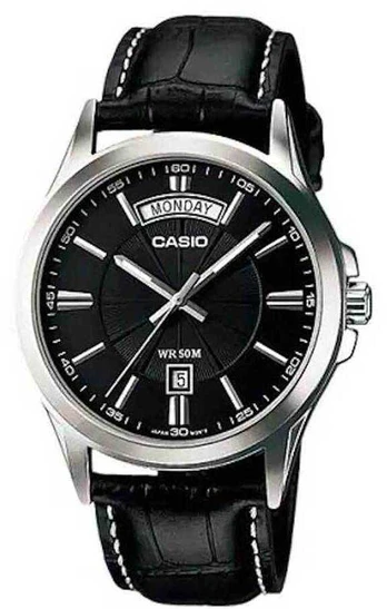 Laikrodis Męski Casio Collection MTP-1381L-1A (zd076e) + BOX
