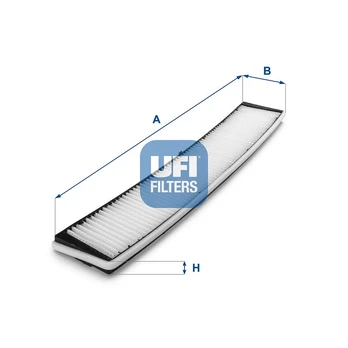 Filtras, salono oras UFI 53.158.00