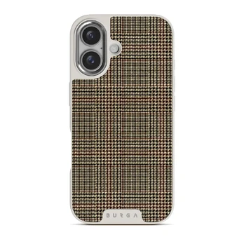 Favorite Coat - Plaid iPhone 16 Case, Elite Light (MagSafe) / Silver