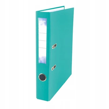 Segregator biurowy Strigo Petite Office A4, 50mm, turkusowy