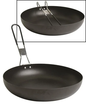 Sulankstoma keptuvė MIL-TEC, 25cm, juoda