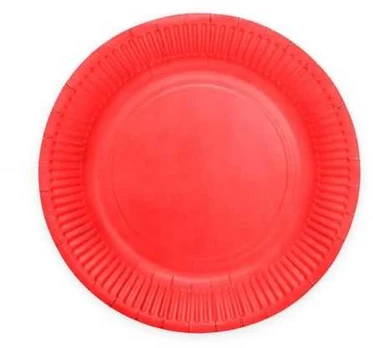 Globos Europe Bv Røde paptallerkner, 23cm 16 stk