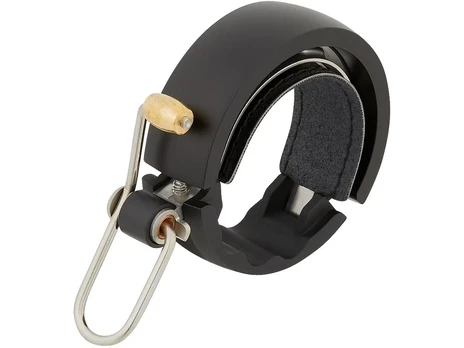 Knog Oi Luxe varpas, didelis, juodas