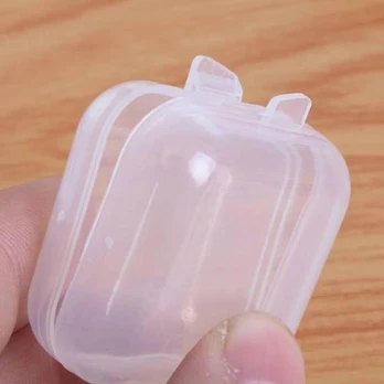 Plastikinė dėžutė 35x35x18mm - uždara talpa