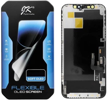 JK LCD ekranas, skirtas IPHONE 12/12 PRO SOFT OLED (keisti IC)