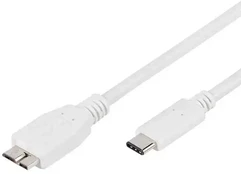 Vivanco cable USB-C - microUSB 3.0 1m (45275) kaina