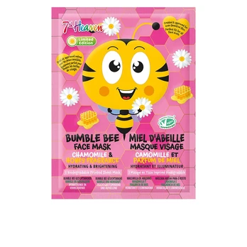 7th Heaven BUMBLE BEE fabric mask 1 unit