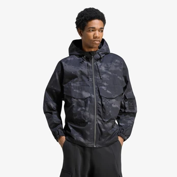 Wiatrówka adidas Camo Jacket Black - Dydis L (IA5937 Striukės)
