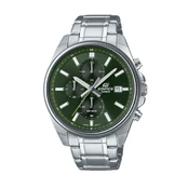 Laikrodis vyrams Casio EFV-610D-3CVUEF Žalia Sidabras kaina