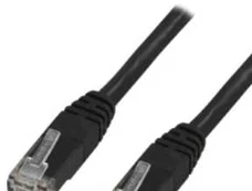 Mercodan Cat6A 7.0m, RJ-45, RJ-45, Han/han, Cat6a, U/UTP (UTP), Sort