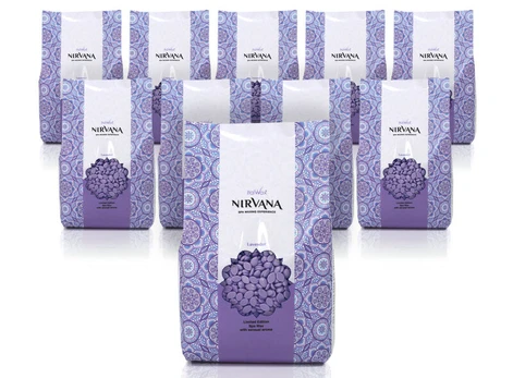 Depiliacinis vaškas Italwax Nirvana Lavender SPA, 3x1000 g
